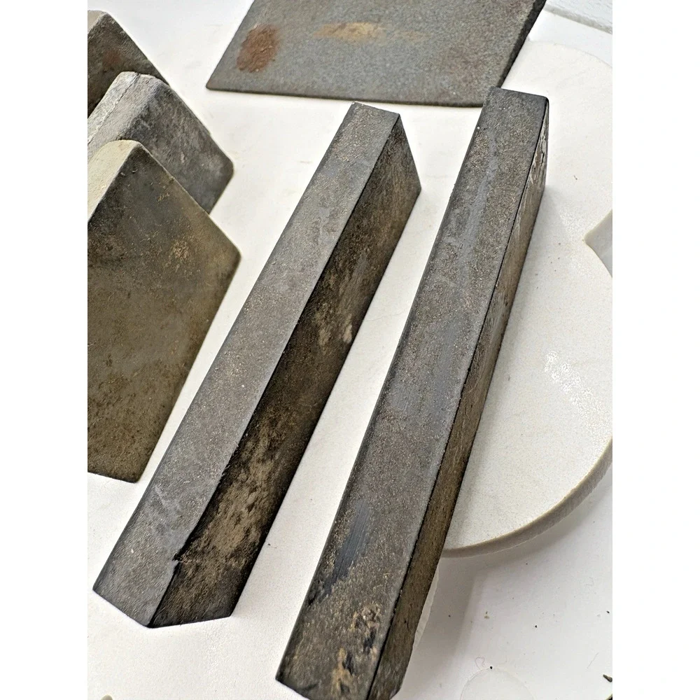 Lot Of 5 Large Small Sharpening Stones Whetstones No Box Knife Blade Sword Sharp